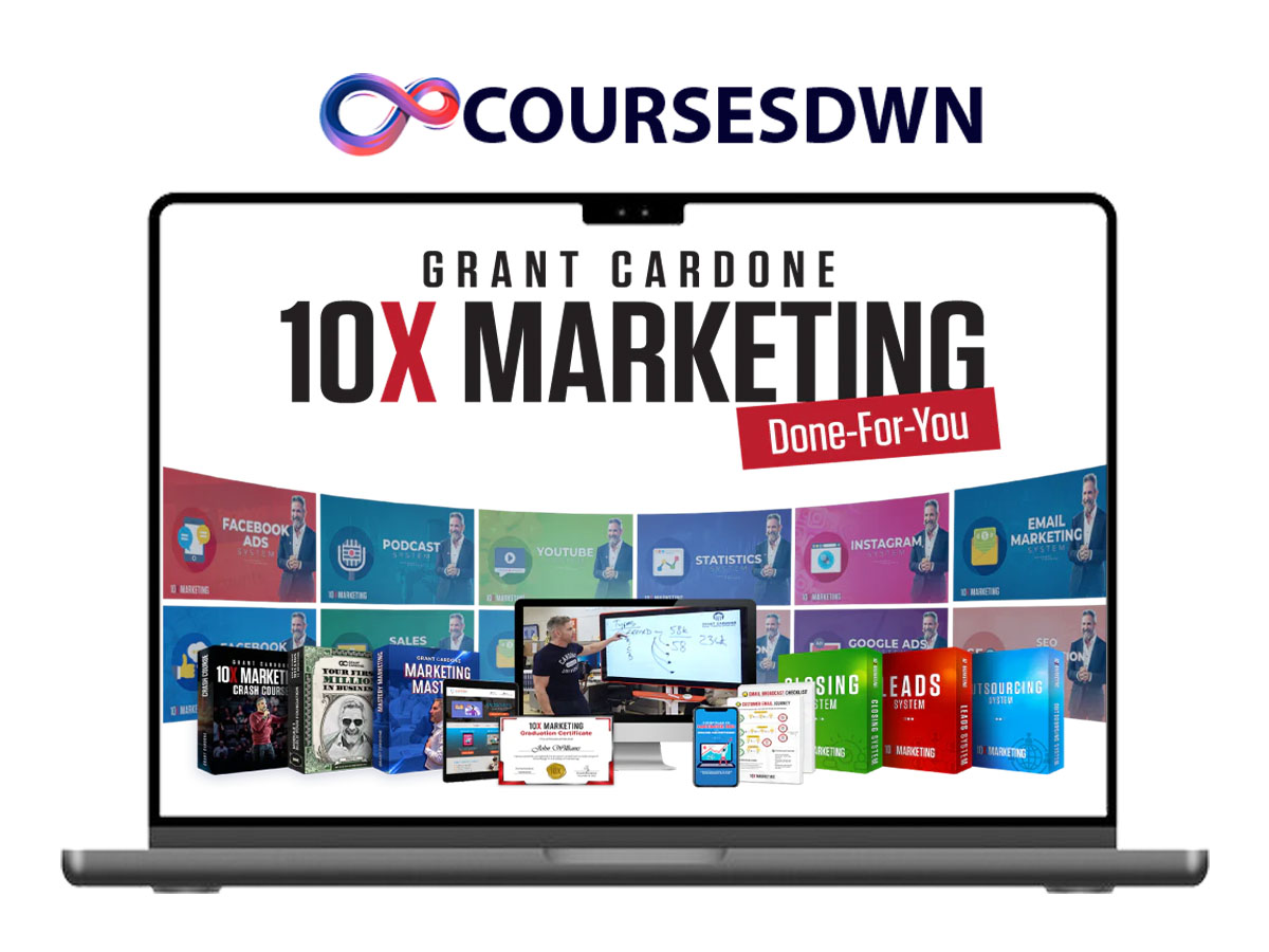 Grant Cardone – 10x Marketing Mega Bundle