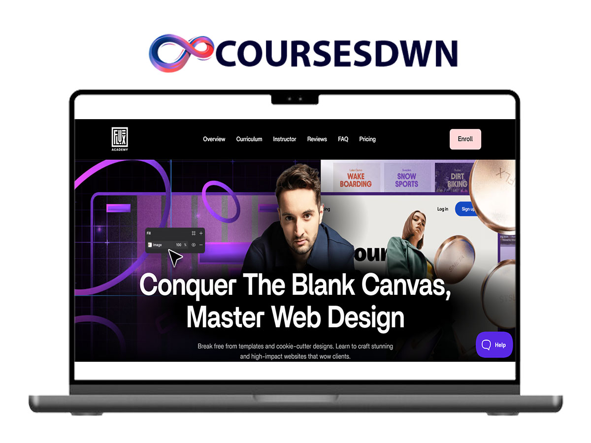 Flux academy – Web design Masterclass with Matt Jumper