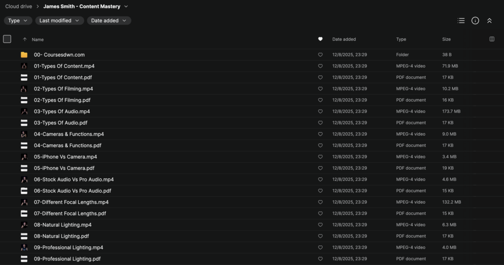 James Smith – Content Mastery