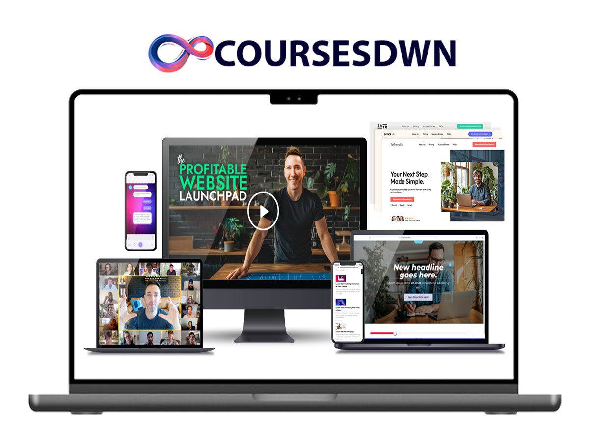 Wes McDowell – The Profitable Website Launchpad